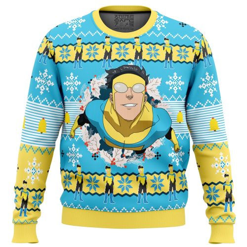 Unleash Festive Style with the Invincible Ugly Christmas Sweater - Perfect for Holiday Fun!