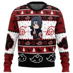 Itachi Uchiha Chibi Akatsuki Naruto Ugly Christmas Sweater: Festive Anime Apparel