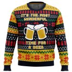 Get Festive with the Best Beer Parody Ugly Christmas Sweater – The Perfect Holiday Attire!