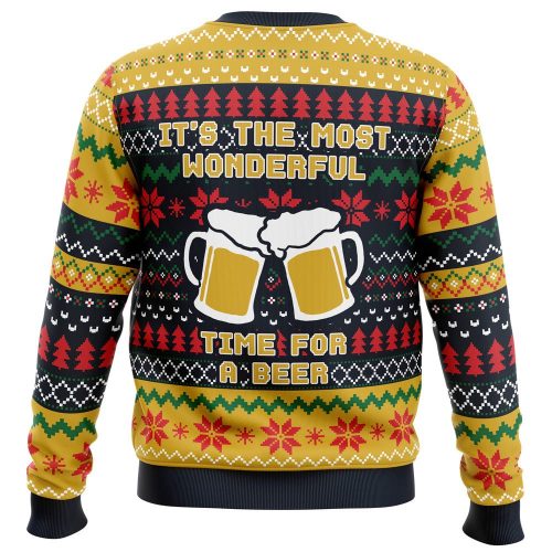 Get Festive with the Best Beer Parody Ugly Christmas Sweater – The Perfect Holiday Attire!