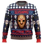 Spookily Festive: Jason Voorhees Friday the 13th Ugly Christmas Sweater
