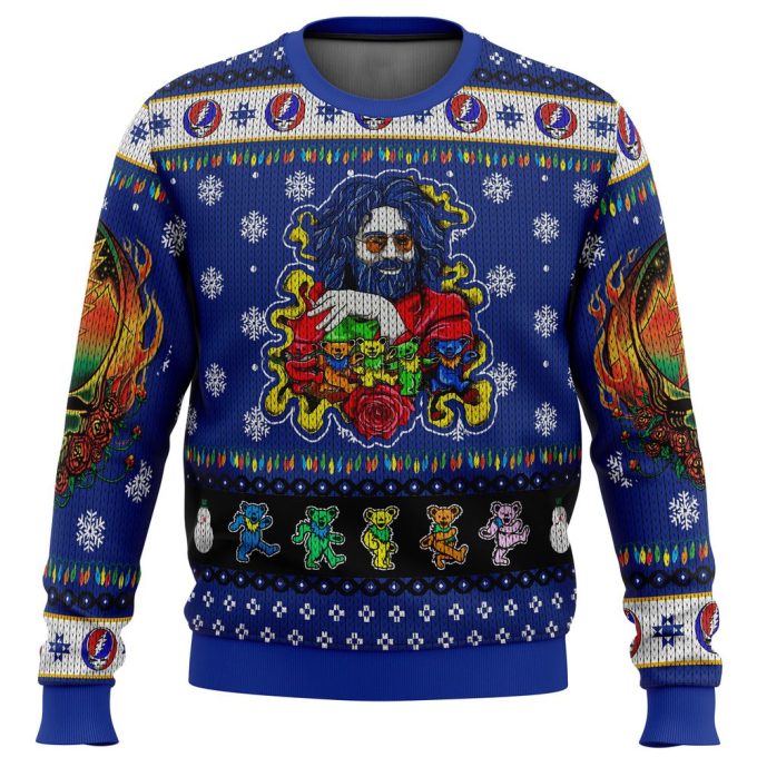 Get Festive with Jerry Garcia Grateful Dead Ugly Christmas Sweater