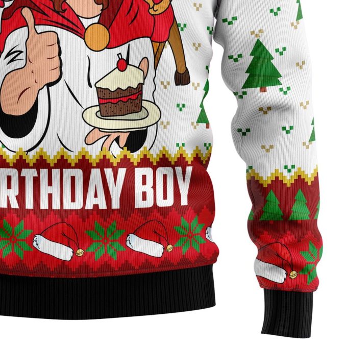 Jesus Birthday Boy Sweater – Ugly Christmas Unisex Sweater