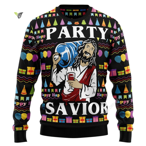 Get Festive with Jesus’s Party Christmas Outfits – Ugly Sweater & Xmas Jumper Gift