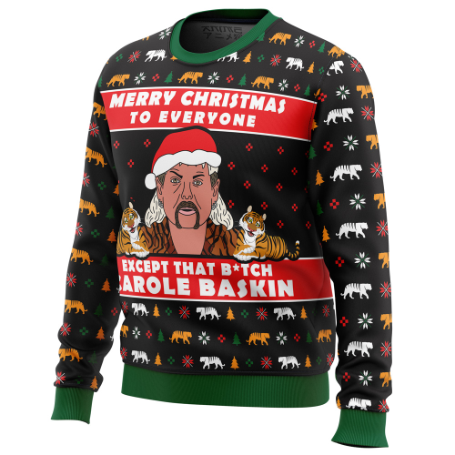 Get Wild this Christmas with Joe Exotic Tiger King Ugly Sweater