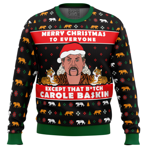 Get Wild this Christmas with Joe Exotic Tiger King Ugly Sweater