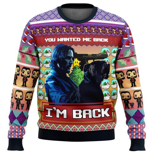 Get Festive with the John Wick Ugly Christmas Sweater - Limited Edition!