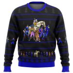 Get Festive with Jojo s Bizarre Adventure Ugly Christmas Sweater – Perfect Holiday Gift!
