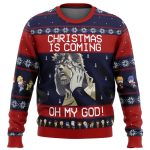 Jojo s Bizarre Adventure Joseph Joestar Ugly Christmas Sweater – Oh My God Design
