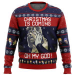 Jojo s Bizarre Adventure Joseph Joestar Ugly Christmas Sweater – Oh My God Design