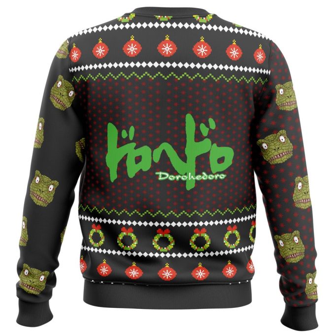 Kaiman Dorohedoro Ugly Christmas Sweater: Festive & Quirky Apparel for Holiday Celebrations!