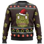 Get Festive with Kaiman Dorohedoro Ugly Christmas Sweater – Unique & Stylish Holiday Apparel!