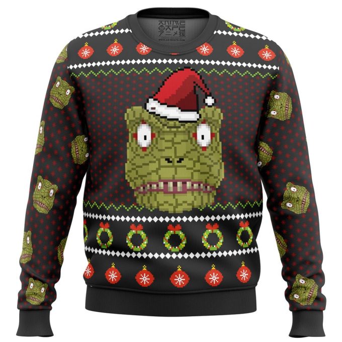 Kaiman Dorohedoro Ugly Christmas Sweater: Festive & Quirky Apparel for Holiday Celebrations!
