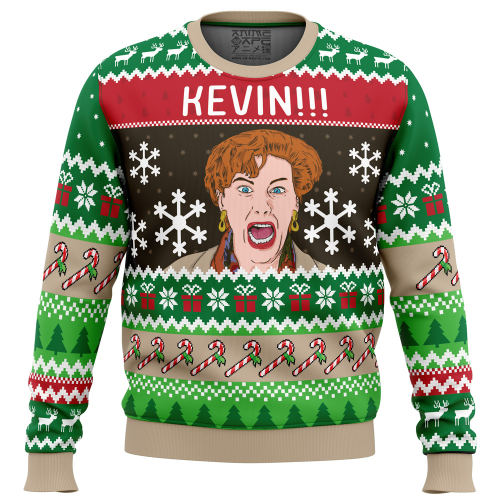 Get Festive with Kevin!!! Home Alone Ugly Christmas Sweater – Perfect Holiday Apparel