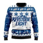 Get Festive with Keystone Light Christmas Sweater – Perfect Holiday Attire!