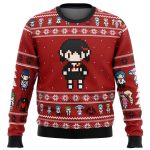 Get Festive with Kill La Kill Ugly Christmas Sweater – Unique Anime Sprites Design