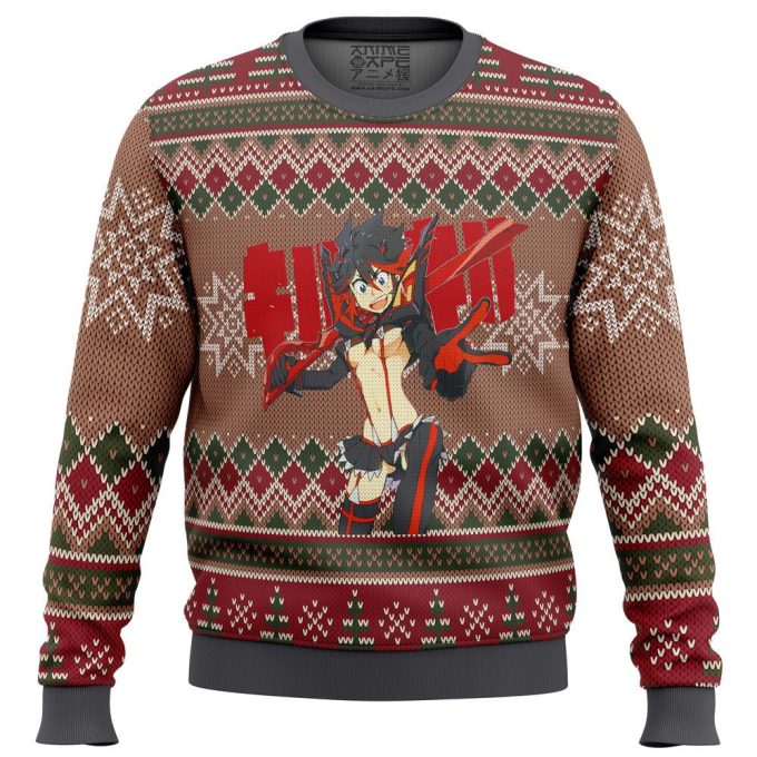 Get Festive with a Kill La Kill Ugly Christmas Sweater – Limited Stock!