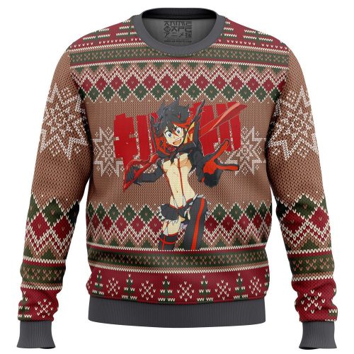 Get Festive with a Kill La Kill Ugly Christmas Sweater - Limited Stock!