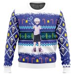 Get Festive with Killua Zoldyck Hunter X Hunter Ugly Christmas Sweater!