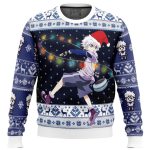 Get Festive with Killua Zoldyck v2 Hunter X Hunter Ugly Christmas Sweater – Limited Edition!