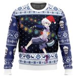 Get Festive with Killua Zoldyck v2 Hunter X Hunter Ugly Christmas Sweater – Limited Edition!