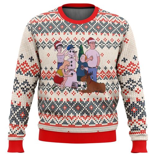 Get Festive with the King of the Hill Christmas Sweater – Limited Edition Holiday Apparel
