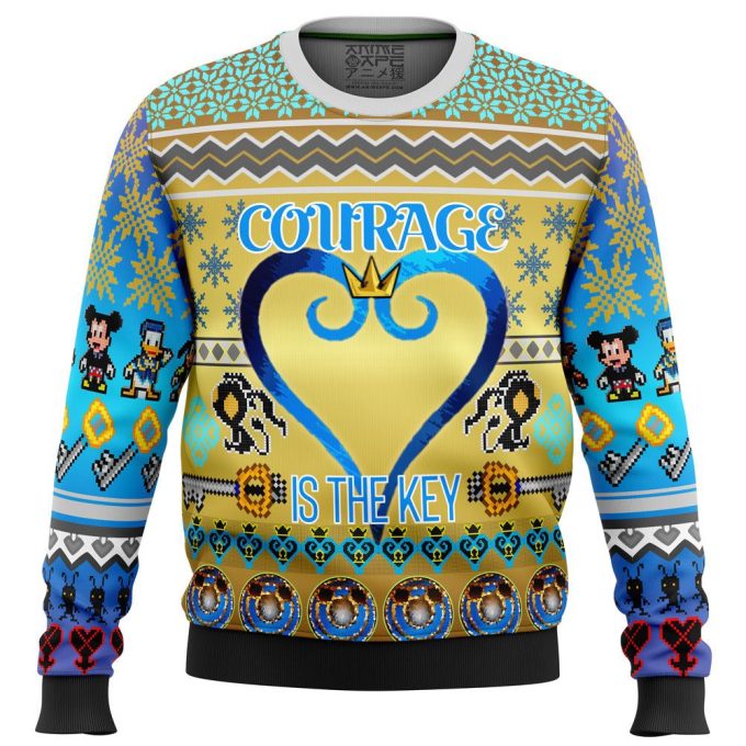 Get Festive with a Kingdom Hearts Ugly Christmas Sweater – Perfect for Gamers!