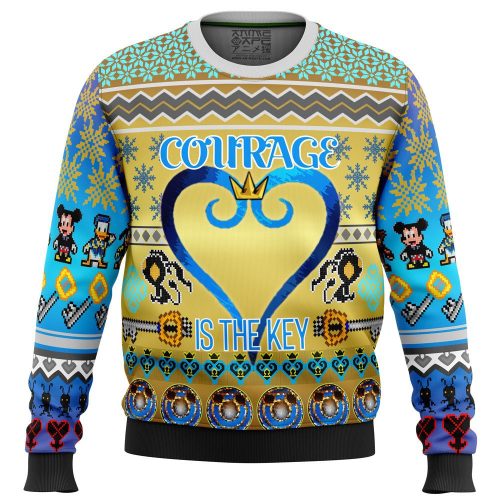 Get Festive with a Kingdom Hearts Ugly Christmas Sweater – Perfect for Gamers!