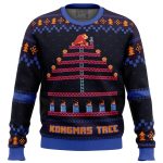 Get Festive with the Kongmas Tree King Kong Ugly Christmas Sweater