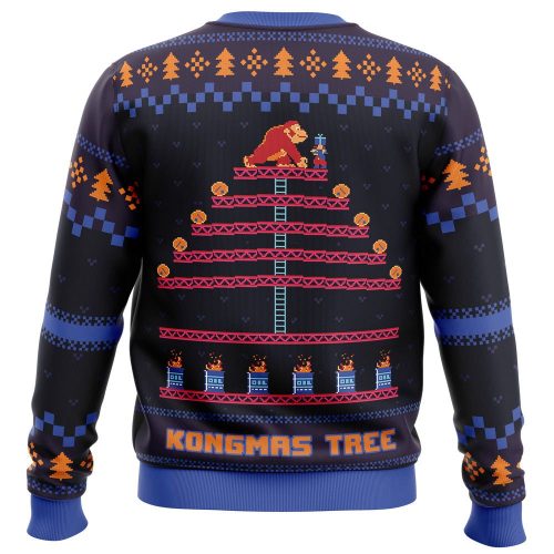 Get Festive with the Kongmas Tree King Kong Ugly Christmas Sweater