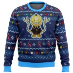 Get Festive with Koro Sensei Tentacles Ugly Christmas Sweater from Assassination Classroom!