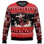 Get Festive with Kurumi Tokisaki Date A Live Ugly Christmas Sweater – Perfect Holiday Attire!