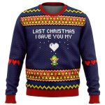 Get Festive with Last Christmas Zelda Ugly Sweater – Perfect Gift!