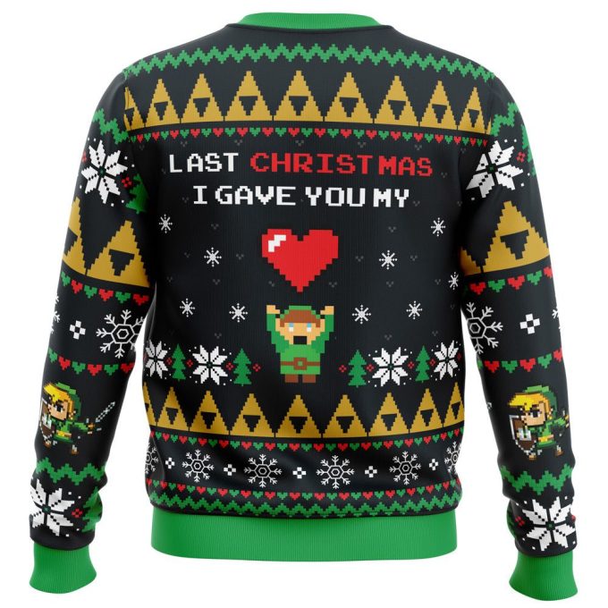 Get Festive with the Link To My Heart Legend of Zelda Ugly Christmas Sweater