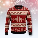 Llama Christmas Ugly Sweater – Festive Xmas Sweater for a Fun and Quirky Holiday Look