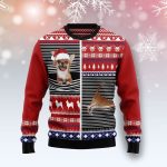 Funny Lovely Chihuahua Unisex Ugly Christmas Sweater – Perfect Family Holiday Gift