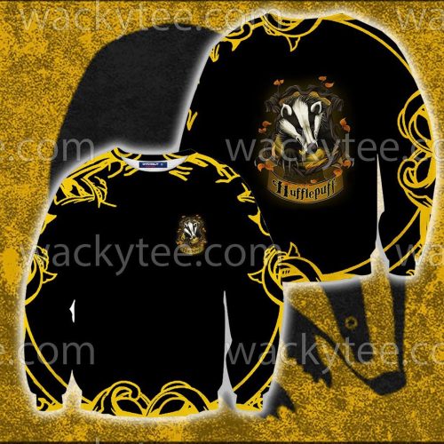 Loyal Like A Hufflepuff Harry Potter Ugly Christmas Sweater, All Over Print Sweatshirt