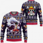 Luffy Gear 4 Ugly Christmas Sweater – One Piece Anime Xmas: Festive & Fun Holiday Apparel!
