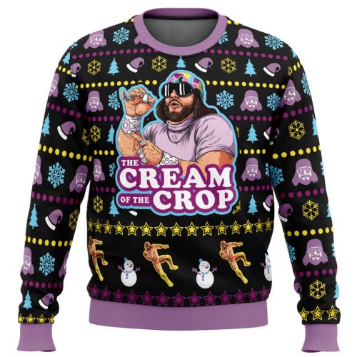 Macho Man Ugly Christmas Sweater: The Cream of the Crop Pro Wrestling Holiday Attire
