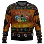 Get Festive with MTG Ugly Christmas Sweater – Perfect for Magic the Gathering Fans!