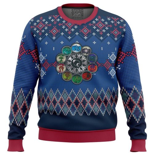 Get Festive with Magic the Gathering Ravnica Ugly Christmas Sweater – Limited Edition
