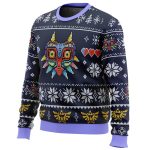 Get Festive with Majora s Mask Ugly Christmas Sweater – Legend of Zelda Holiday Apparel