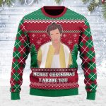 Merry Christmas Gearhomies I Adore You Harry Christmas 3D Ugly Christmas Sweater