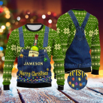 Merry Christmas Jameson Ugly Sweater: Festive and Fun Attire for the Holidays