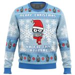 Futurama Merry Christmas Ya Filthy Animal Sweater: Fun & Ugly Holiday Wear
