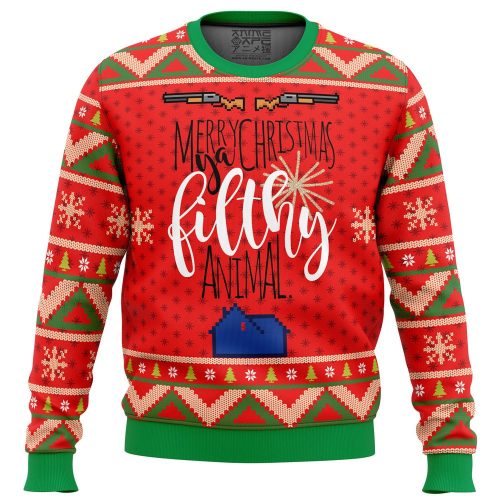 Merry Christmas Ya Filthy Animal Ugly Sweater: Festive & Fun Holiday Attire!