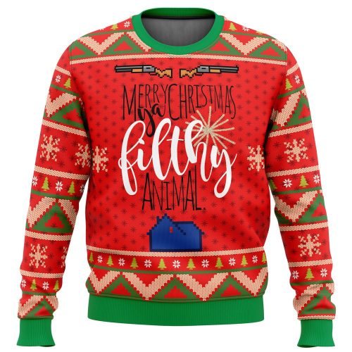 Merry Christmas Ya Filthy Animal Ugly Sweater: Festive & Fun Xmas Attire!