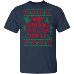 Merry Christmas Ya Filthy Muggle Harry Potter Movie Ugly Christmas Sweater, Long Sleeve