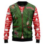 Merry Fishmas Unisex Crewneck Sweater – Ultimate Ugly Christmas Sweater