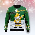 Merry Hitsmas Unisex Crewneck Sweater – Festive Christmas Graphic – Ugly Xmas Sweater